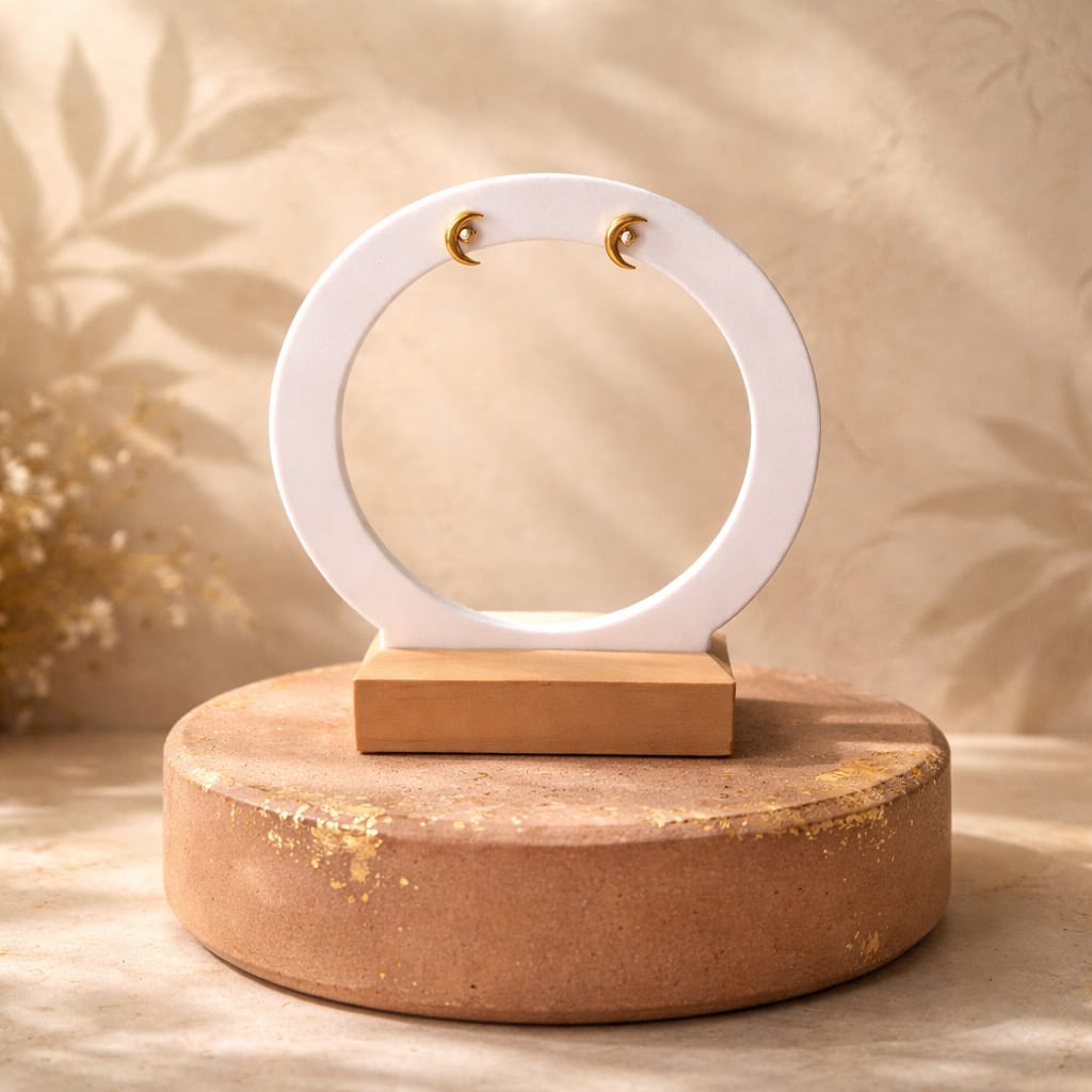 Puces d'oreilles LUNE