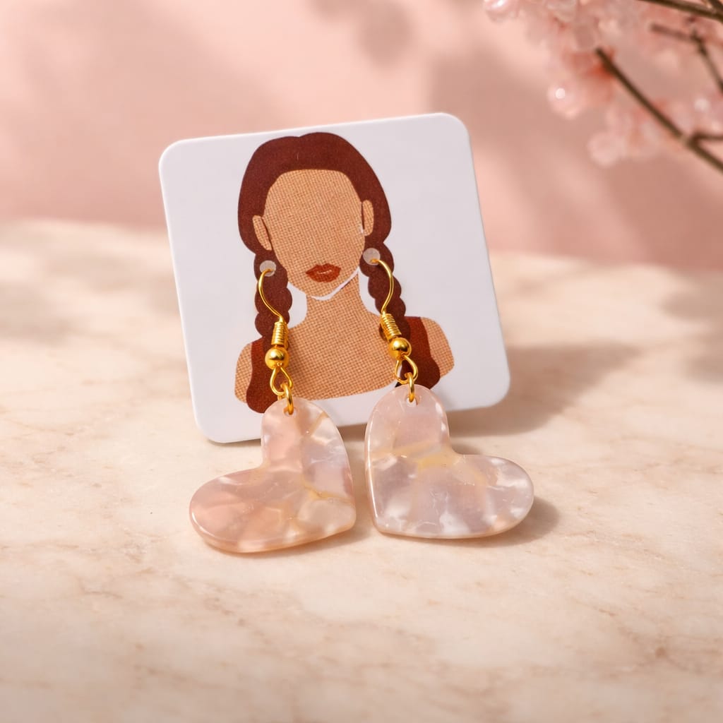 Boucles reflets rosé